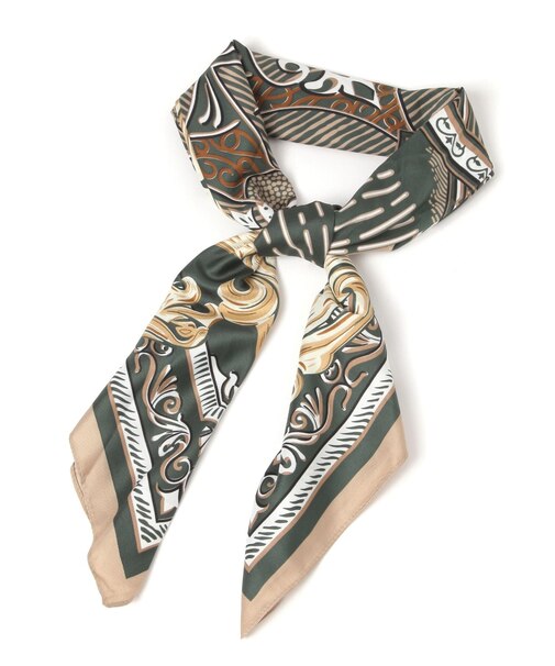  大判プリントスカーフ/253071