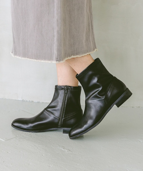 ペリーコ 38.5 25 TAXI ショートブーツ アーモンドトゥ ブラック The Long-awaited “METRO Short Boots” | PELLICO｜ペリーコ