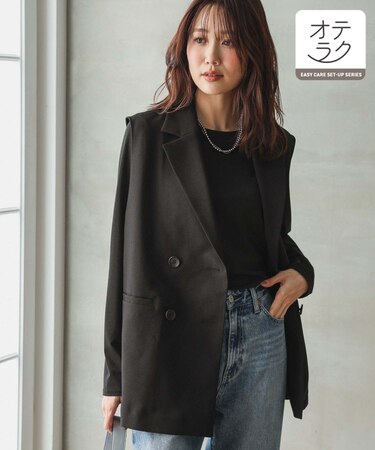 お手入れラクラクセットアップ/ジレ/253490