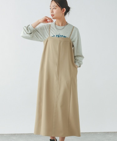 選べるシルエットキャミワンピース/253504