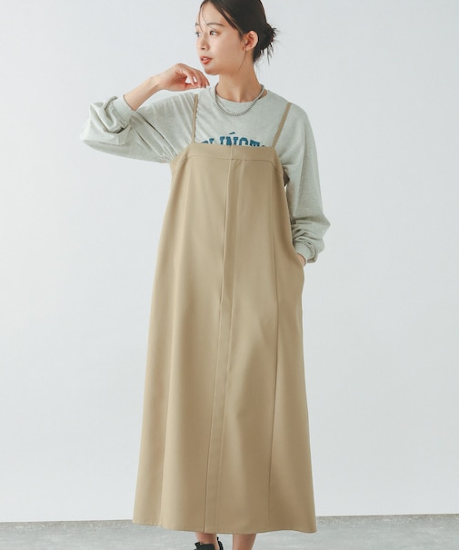 選べるシルエットキャミワンピース/253504
