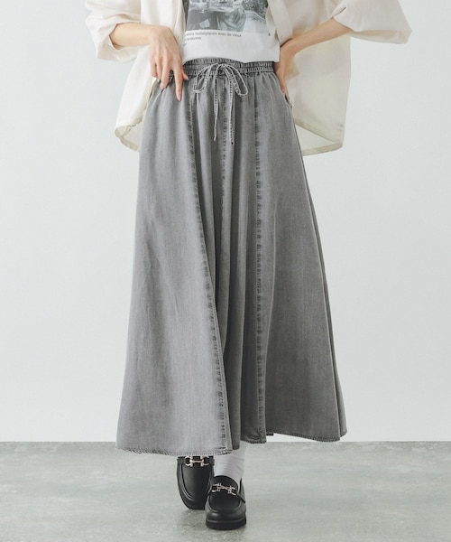 mew156様へ エアリーリラックスDENIMスカート/282484｜グローバルワークの