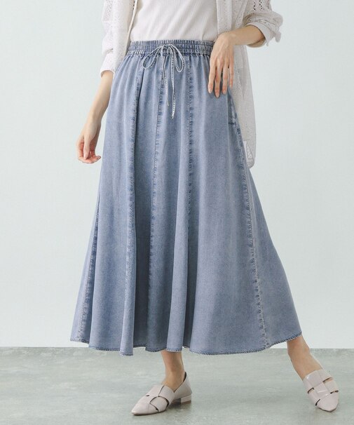 エアリーリラックスDENIMスカート/282484