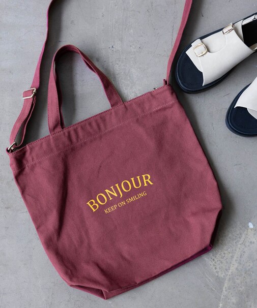 ロゴキャンバス2WAYトート/ 286153