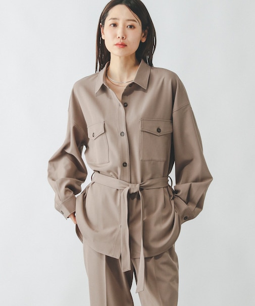 リラックススマートSET UPシャツ長袖/286257