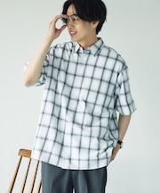 サラサマ快適シャツ/レギュラーカラー/半袖/286395