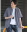 サラサマ快適シャツ/レギュラーカラー/半袖/286395