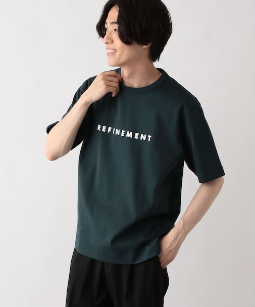 リッチクリーンTシャツ/プリント/半袖/288193