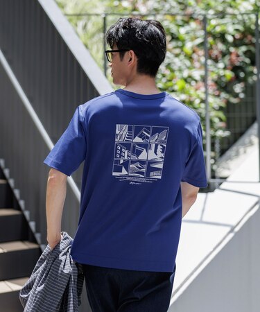 リッチクリーンTシャツ/プリント/半袖/288193