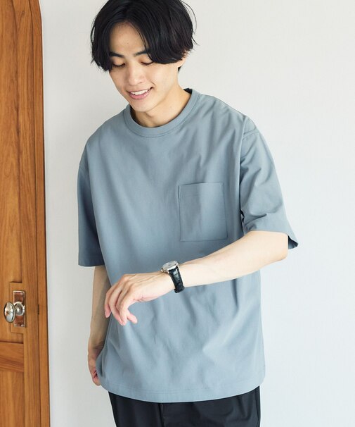 サラサラ快適DRYポケットTシャツ/半袖/288089