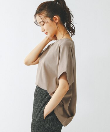 なめらかタッチドルマン半袖/289393