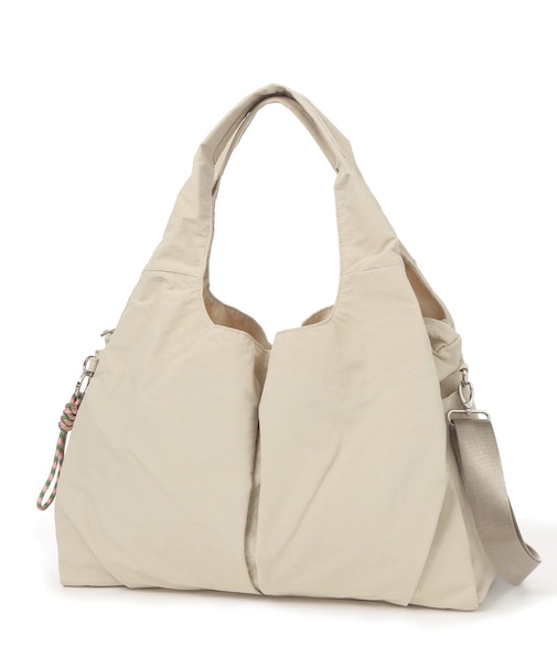 撥水軽量2WAYポケットファスナートート/308329