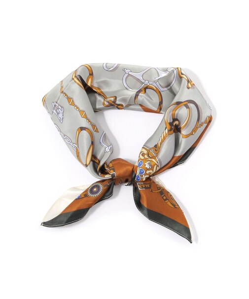 シルクプリントスカーフ/321108