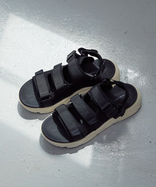 らくっション2WAYベルトサンダル/321466