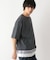 サラサラ快適DRYTシャツ/切り替え/半袖/323115
