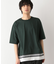 サラサラ快適DRYTシャツ/切り替え/半袖/323115