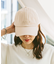 UVカット刺繍ロゴCAP/323442
