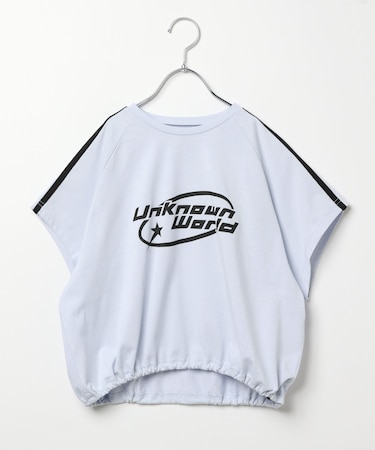 ヘビロッTEEドロスト半袖/キッズ/324958