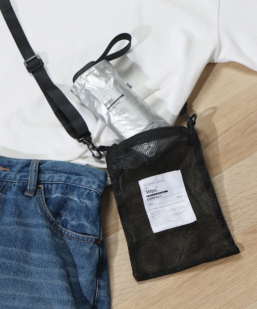 サコッシュ付きUV日傘/414123