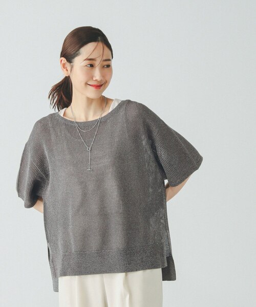 【すみきち様】大阪送料無料★3か月保障★NA-F60PB14★IS425 洗えるメッシュラメプルオーバー＊タンク/288082 | [公式