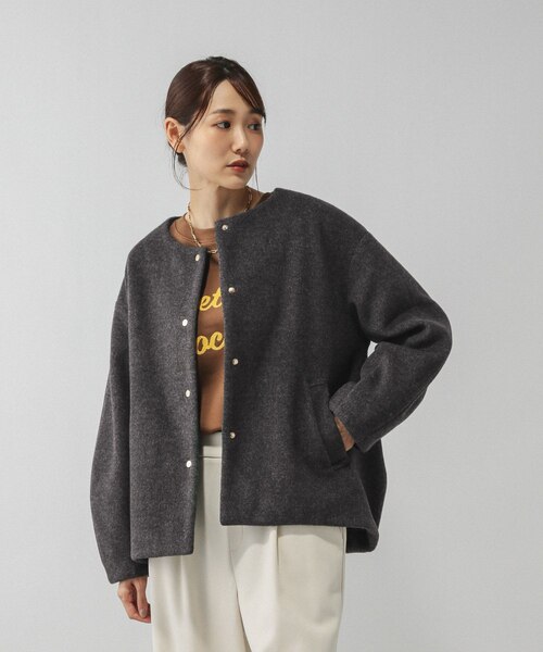 ウールライクコクーンコート/494079｜グローバルワークの通販｜&mall