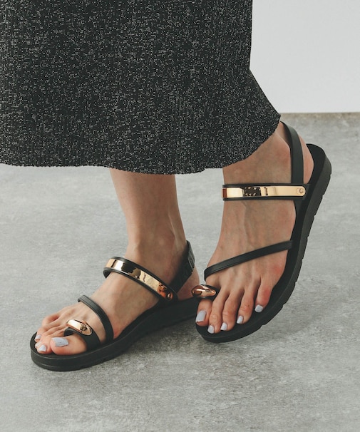 らくっションメタルサンダル/494071