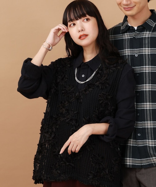 やわらかリッチネルレギュラーシャツ/498079