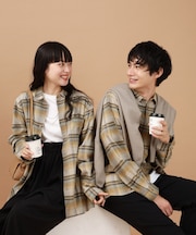 やわらかリッチネルレギュラーシャツ/498079