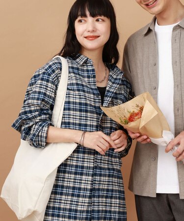 やわらかリッチネルレギュラーシャツ/498079