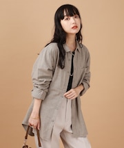 やわらかリッチネルレギュラーシャツ/498079