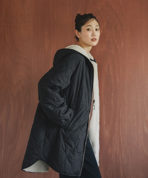 洗えるライトウォームスタンドコート/115514｜グローバルワークの通販