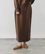 スウェットライクニットナロースカート/571364