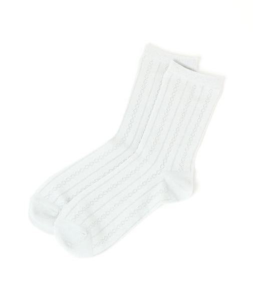 らくごこち編みラメソックス/572213