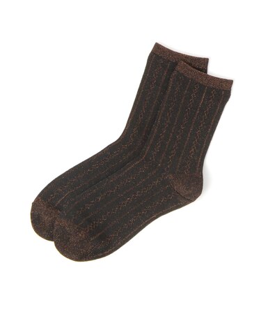 らくごこち編みラメソックス/572213