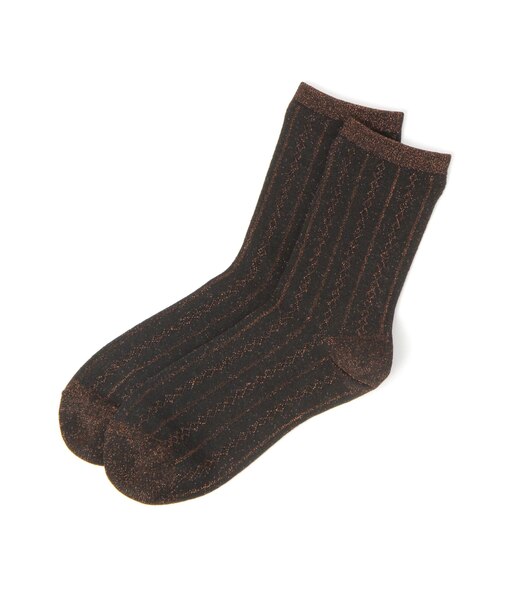 らくごこち編みラメソックス/572213