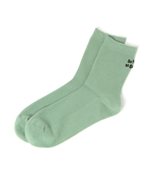らくごこち刺繍ソックス/572245