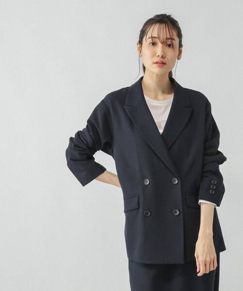 ウツクシルエットWクロスジャケット グローバルワーク　GLOBAL WORK ウツクシルエットWクロスジャケット/572240｜グローバルワークの通販