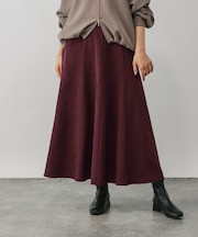 イージーケアコーデュロイフレアスカート/575178