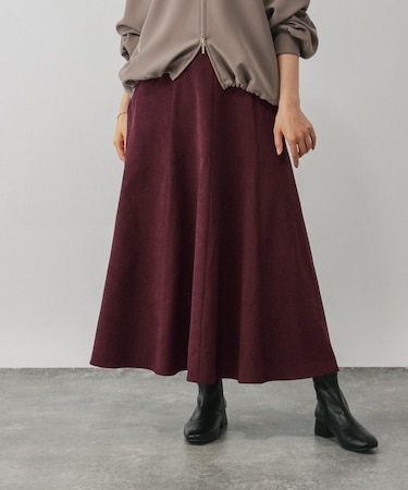 イージーケアコーデュロイフレアスカート/575178