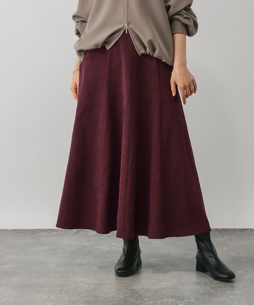 イージーケアコーデュロイフレアスカート/575178