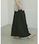 シルクライクサス付きワイドパンツ/575215