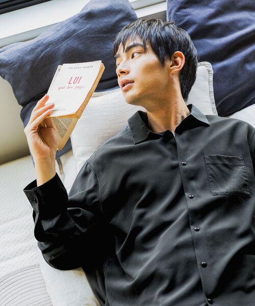 サラサマレギュラーシャツ/長袖/575772｜グローバルワークの通販