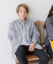 GOODデニムシャツ長袖/キッズ/575587