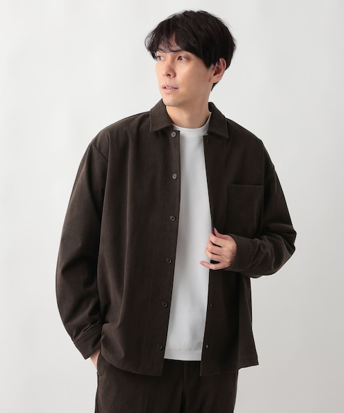 柔らかリッチコーデュロイシャツ/576411｜グローバルワークの通販