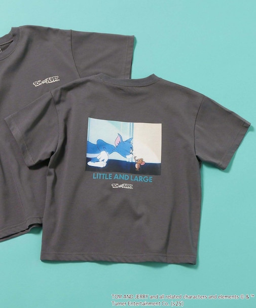 ヘビロッTEE/TOM and JERRY/100-120cm展開/576605