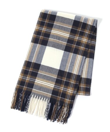 静電軽減柄ストール/579543