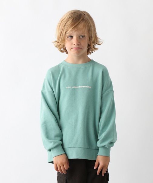 ヘビロテスウェットプリント長袖/キッズ/579709