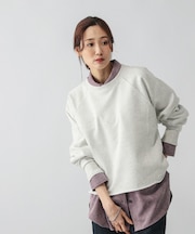 乾きやすいカラースウェットプルオーバー/580961