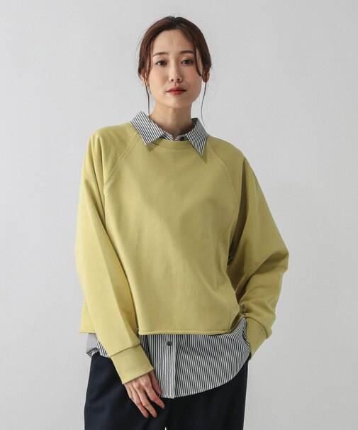 乾きやすいカラースウェットプルオーバー/580961