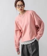 乾きやすいカラースウェットプルオーバー/580961